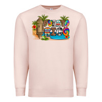 Pale Pink puerto rico Premium Sweatshirt - Artiststas