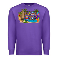 Purple puerto rico Premium Sweatshirt - Artiststas