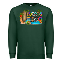 Sports Green puerto rico Premium Sweatshirt - Artiststas