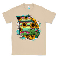 Mushroom Missouri Map Sunflower Cactus Serape Classic Tee - RanaPortraitStore