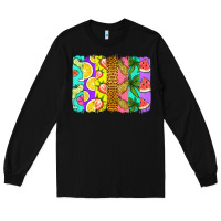 Black summer brushstroke Long Sleeve Tee - Jasminsmagicworld