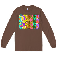 Chestnut summer brushstroke Long Sleeve Tee - Jasminsmagicworld