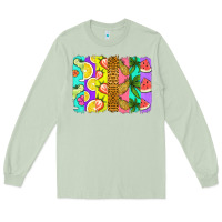 Matcha summer brushstroke Long Sleeve Tee - Jasminsmagicworld
