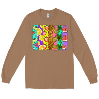 Toasted Coconut summer brushstroke Long Sleeve Tee - Jasminsmagicworld