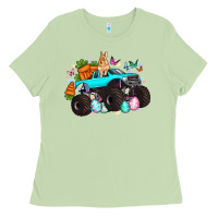 Matcha monster truck easter Ladies Tee - Artiststas