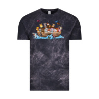 Cloud Black noahs ark Vintage Tee - texasbilliewilder