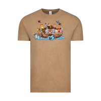 Vintage Coffee noahs ark Vintage Tee - texasbilliewilder