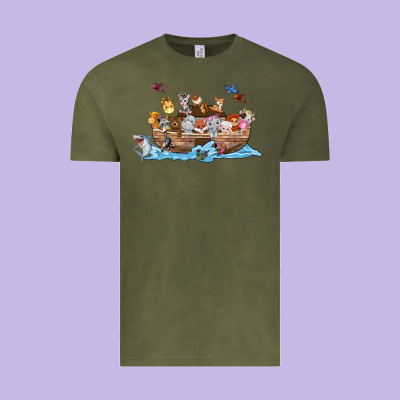 Noahs Ark Vintage Tee Designed By Texasbilliewilder