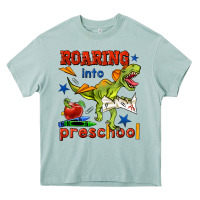 Arona roaring into preschool Heavy Core Tee - BundleAndBundleShop