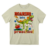 Mossy roaring into preschool Heavy Core Tee - BundleAndBundleShop
