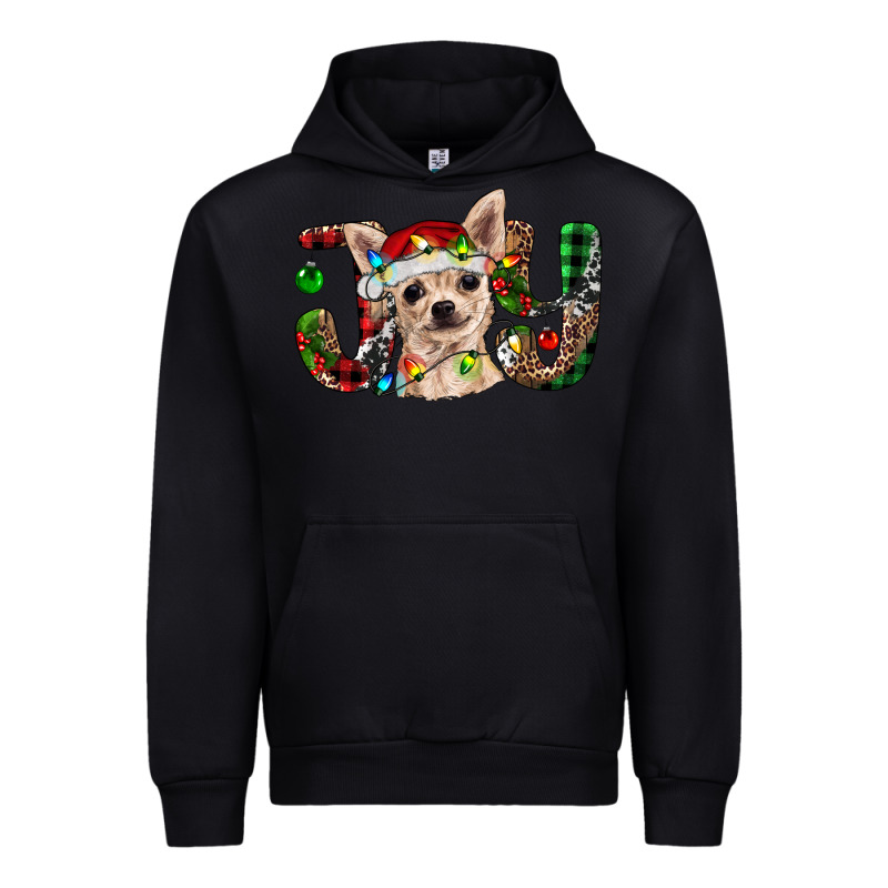 Christmas Chihuahua Joy Urban Hoodie by BarkalooDesign | Teevron