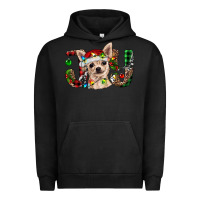 Pigment Black christmas chihuahua joy Urban Hoodie - BarkalooDesign