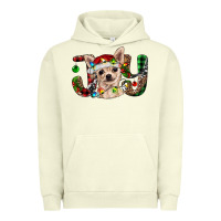 Pigment Pistachio christmas chihuahua joy Urban Hoodie - BarkalooDesign