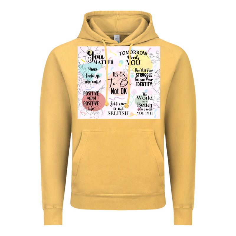 It's Ok To Be Not Ok Vintage Hoodie by TumblerDesignByShophia | Teevron