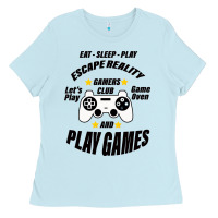 Baby Blue Escape Reality Ladies Tee - Bettercallsaul