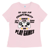 Bubblegum Pink Escape Reality Ladies Tee - Bettercallsaul