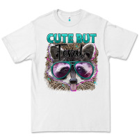 White cute but feral Premium Tee - Artiststas