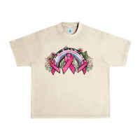 Sandshell Cancer ribbon rainbow Cancer Awareness Urban Heavy Tee - HowdyJamesFarm