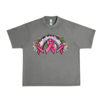 Tornado Cancer ribbon rainbow Cancer Awareness Urban Heavy Tee - HowdyJamesFarm