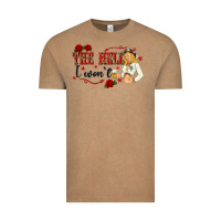 Vintage Coffee the hell i wont with sassy pinup cowgirl Vintage Tee - texasbilliewilder