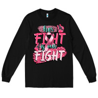 Black her fight is our fight Long Sleeve Tee - CowGirlArtShop