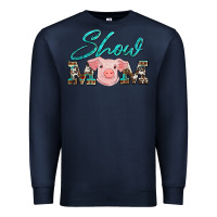Navy show mom pig Premium Sweatshirt - Artiststas