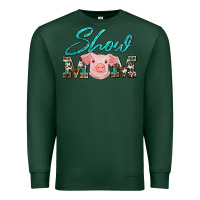 Sports Green show mom pig Premium Sweatshirt - Artiststas