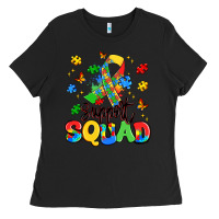 Black support squad Ladies Tee - Artiststas