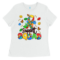 White support squad Ladies Tee - Artiststas