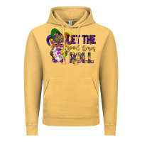 Vintage Mustard Let the good times roll with gnome Vintage Hoodie - HowdyJamesFarm