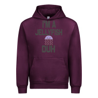 Mauve Wine i m a jellyfish duh halloween costume Urban Hoodie - lanVoArt