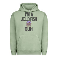 Pigment Oil Green i m a jellyfish duh halloween costume Urban Hoodie - lanVoArt