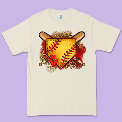 Softball Home Plate Premium Tee Designed By Jasminsmagicworld