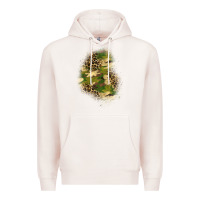 Pale Pink camouflage and leopard patch  1 Premium Hoodie - BundleAndBundleShop