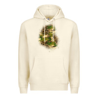 Sandshell camouflage and leopard patch  1 Premium Hoodie - BundleAndBundleShop