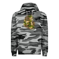Slate Camo camouflage and leopard patch  1 Premium Hoodie - BundleAndBundleShop