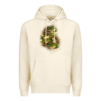 Tofu camouflage and leopard patch  1 Premium Hoodie - BundleAndBundleShop