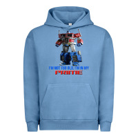 Pigment Pebble Blue optimus prime 2 Urban Hoodie - lanVoArt
