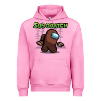 Fuchsia Pink susquatch gift nature Urban Hoodie - lanVoArt