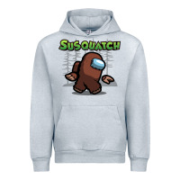 Heather Grey susquatch gift nature Urban Hoodie - lanVoArt