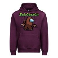 Mauve Wine susquatch gift nature Urban Hoodie - lanVoArt
