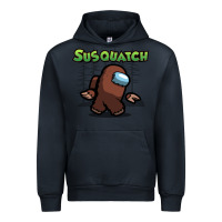 Navy susquatch gift nature Urban Hoodie - lanVoArt