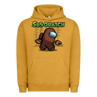 Pigment Peanut Butter susquatch gift nature Urban Hoodie - lanVoArt