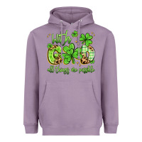 Lavender with god all things are possible Heavyweight Hoodie - Artiststas