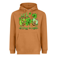 Meerkat with god all things are possible Heavyweight Hoodie - Artiststas