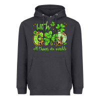 Smoke with god all things are possible Heavyweight Hoodie - Artiststas