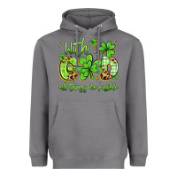 Storm with god all things are possible Heavyweight Hoodie - Artiststas