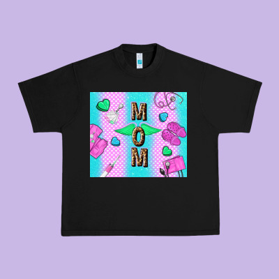 Nurse Mom Mother’s Day Urban Heavy Tee Designed By Tumblerdesignbyshophia