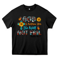 Black god is within her she will not fail Heavy Core Tee - BundleAndBundleShop