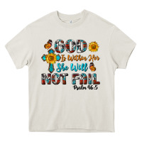 Cream god is within her she will not fail Heavy Core Tee - BundleAndBundleShop
